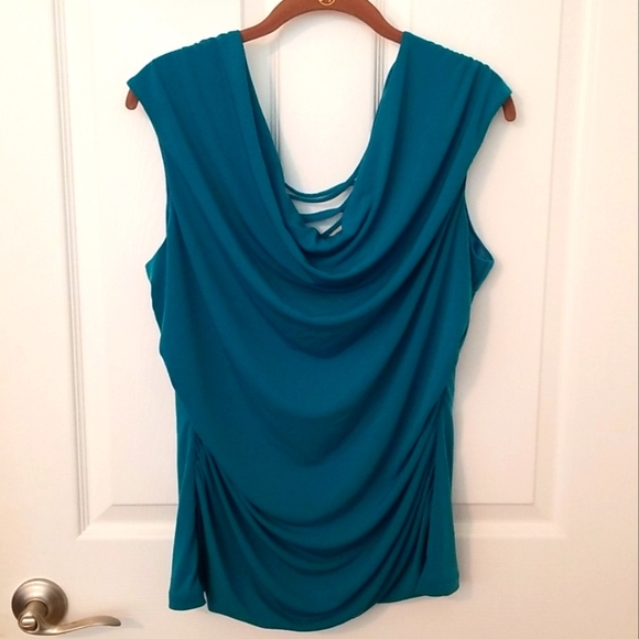 Fortune + Ivy *Lydia* cowl neck top - Picture 2 of 9